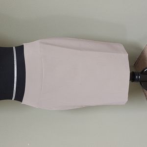 Taupe Pencil Skirt